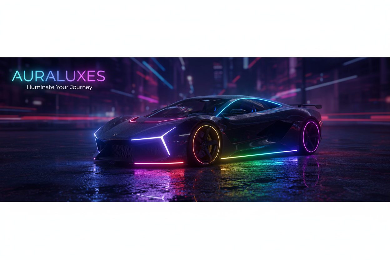 Auraluxes Car LEDs Banner